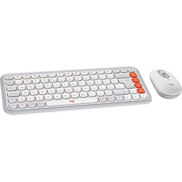 Комплект LOGITECH POP ICON COMBO Off White (L920-013141) Комплектация клавиатура+мышь