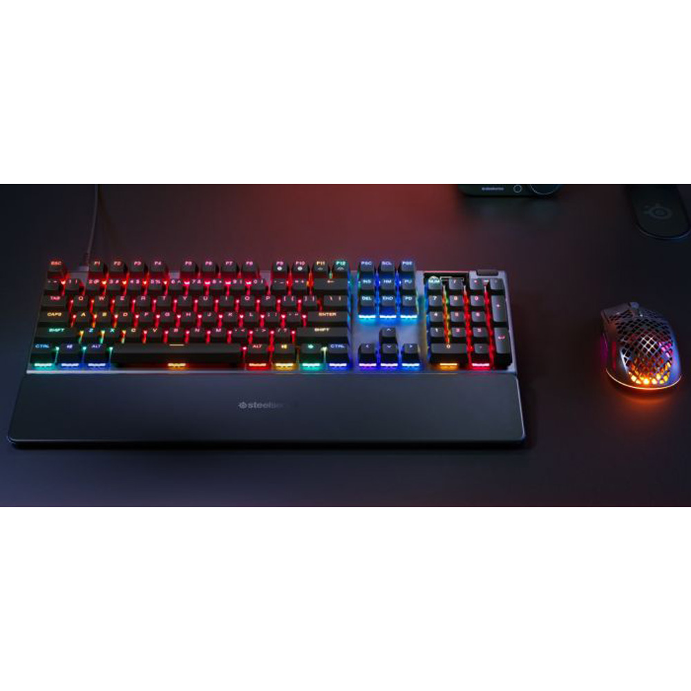 Клавиатура STEELSERIES Apex Pro Gen 3 - UA Black (64660) Подключение проводное