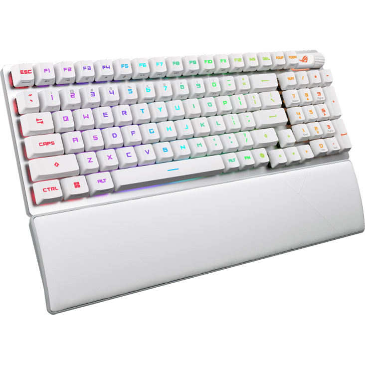 Клавіатура ASUS ROG Strix Scope II RX Optical White (90MP03S0-BKUA30) Конструкція оптико-механічна