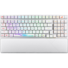 Купити у Кривому Розі - Клавіатура ASUS ROG Strix Scope II RX Optical White (90MP03S0-BKUA30)