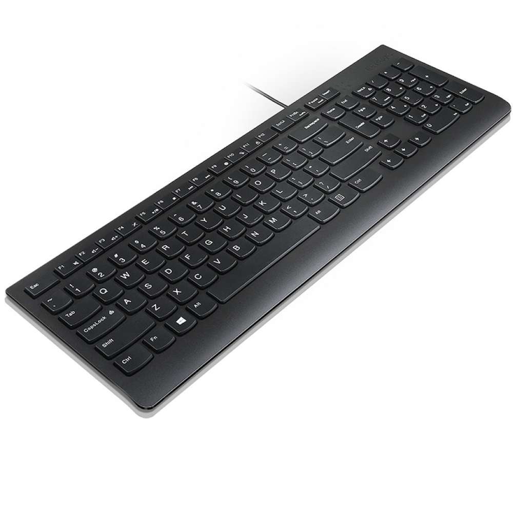 Клавиатура LENOVO Essential Wired Keyboard Black (4Y41C75141) Конструкция мембранная