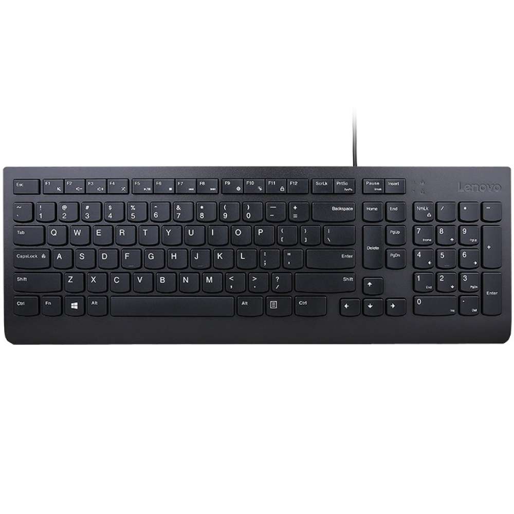 Клавиатура LENOVO Essential Wired Keyboard Black (4Y41C75141)