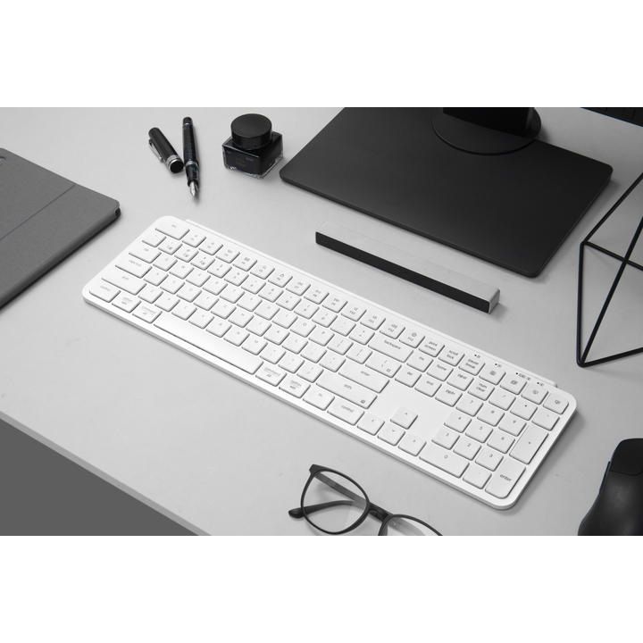 Внешний вид Клавиатура KEYCHRON B6 Pro Ivory White (B6P-K8-UA)