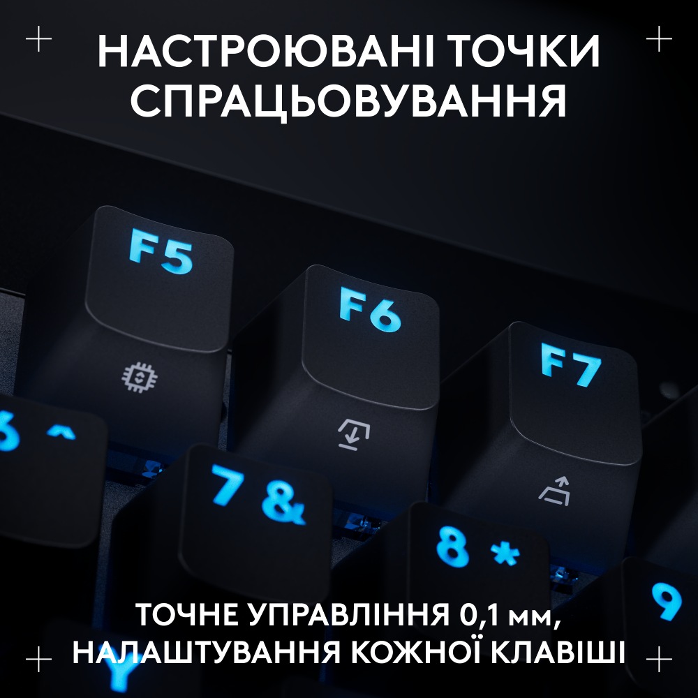 Клавіатура LOGITECH G PRO X TKL RAPID Black (920-013233) Конструкція магнітна