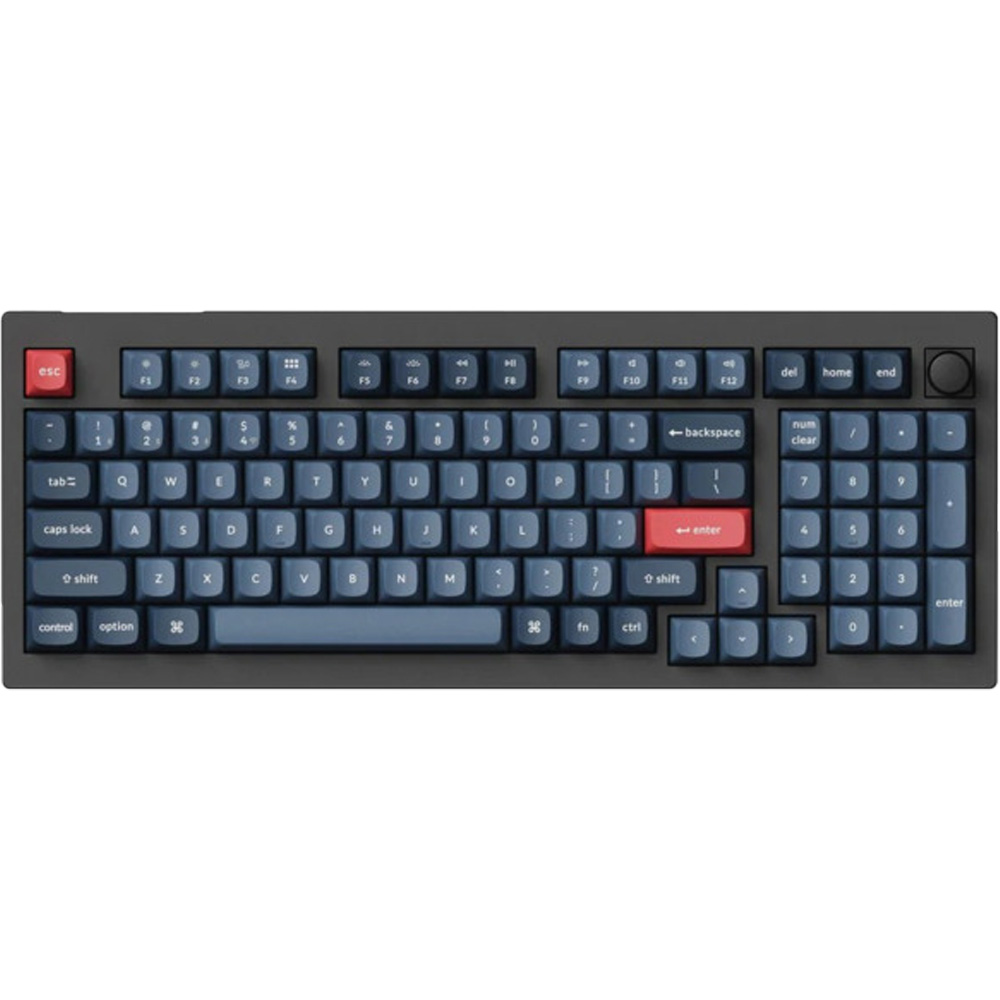 Клавіатура KEYCHRON V5 Max 100 Key Gateron Jupiter Red Black (V5M-D1-UA)