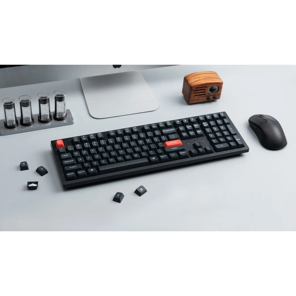 Клавиатура KEYCHRON K10 PRO 100 Key K pro Brown RGB Black (K10P-B3-UA) Конструкция механическая