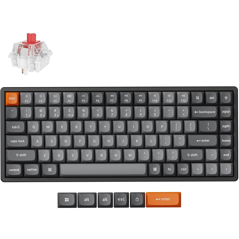 Изображение Клавиатура KEYCHRON K2 Max 84Key K Super Red Black (K2M-J1-UA)