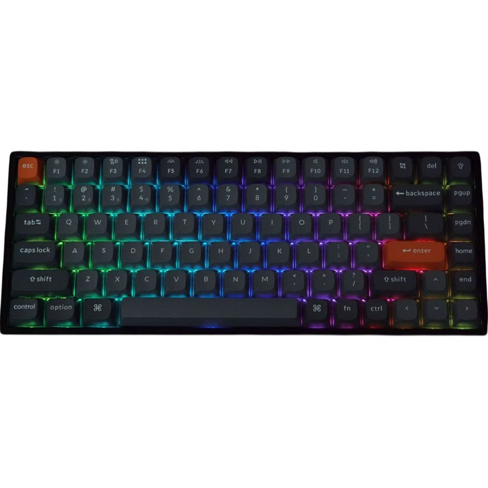 Клавіатура KEYCHRON K2 Max 84Key Super Red Black (K2M-C1-UA) Підключення бездротове