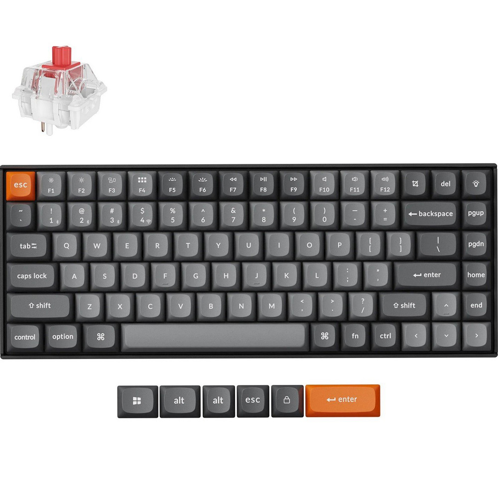 Покупка Клавиатура KEYCHRON K2 Max 84 Key K Super Red Black (K2M-A1-UA)