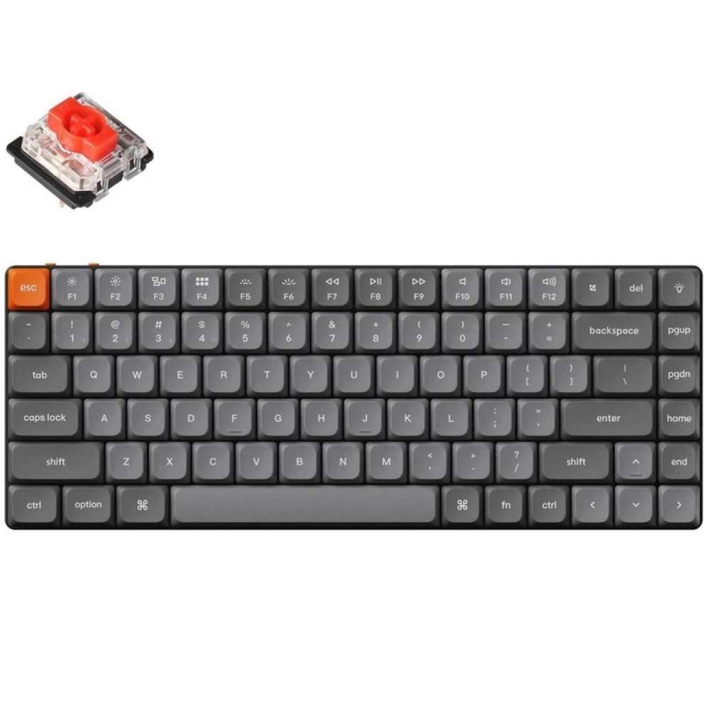 Клавіатура KEYCHRON K3 Max 84 Key Gateron MX 2.0 Red (K3M-H1-UA)