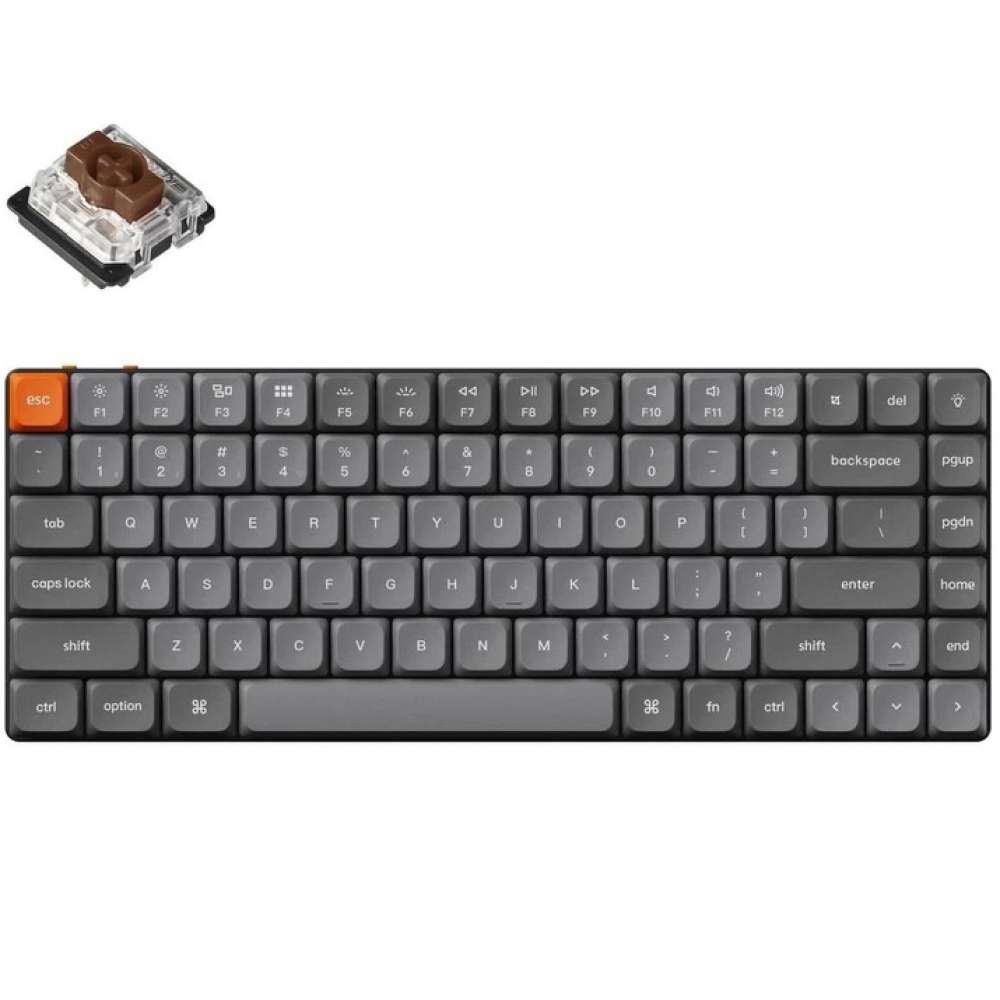 Клавиатура KEYCHRON K3 Max 84Key Gateron MX 2.0 Brown (K3M-A3-UA)