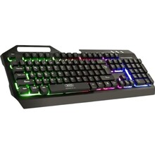 Клавіатура XO KB-01 LED RGB Black (XO-KB-01)