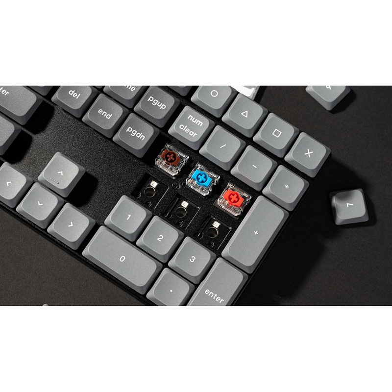 Заказать Клавиатура KEYCHRON K5 Max 104 Key White Led Gateron MX 2.0 Red (K5M-A1-UA)