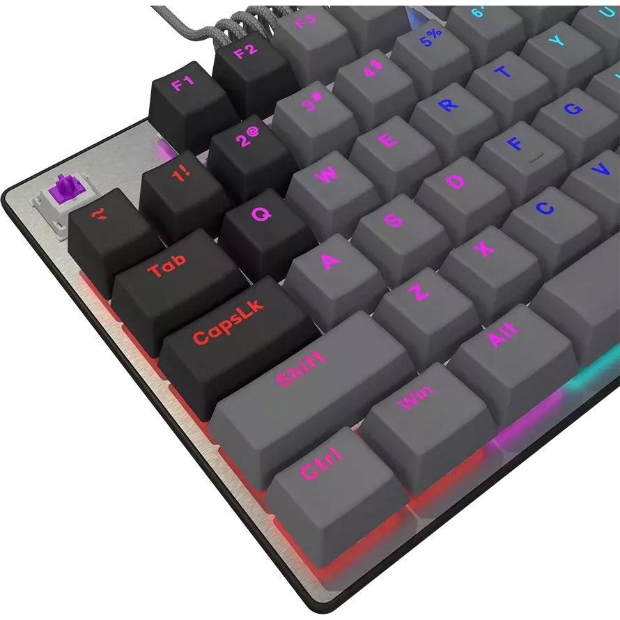 Клавиатура LORGAR Azar 514TKL Linear Dream Switch Black (LRG-GK514TKL-BK-UA) Конструкция механическая