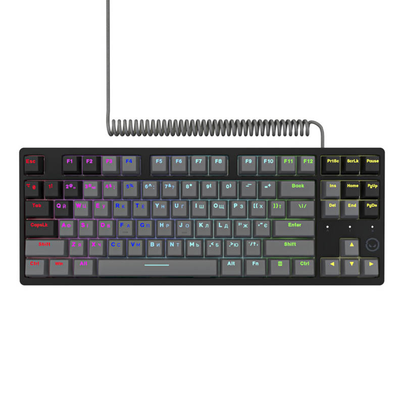 Клавіатура LORGAR Azar 514TKL Linear Dream Switch Black (LRG-GK514TKL-BK-UA) Клавіатура LORGAR Azar 514TKL Linear Dream Switch Black (LRG-GK514TKL-BK-UA)