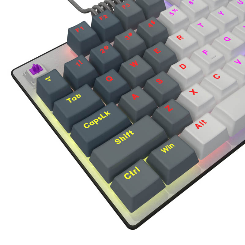 Клавиатура LORGAR Azar 514TKL Linear Dream Switch White (LRG-GK514TKL-WH-UA) Фото 16 Клавиатура LORGAR Azar 514TKL Linear Dream Switch White (LRG-GK514TKL-WH-UA)