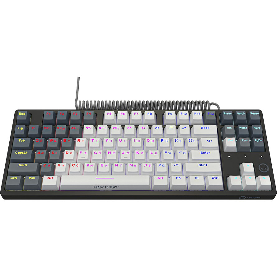 Клавиатура LORGAR Azar 514TKL Linear Dream Switch White (LRG-GK514TKL-WH-UA) Комплектация клавиатура