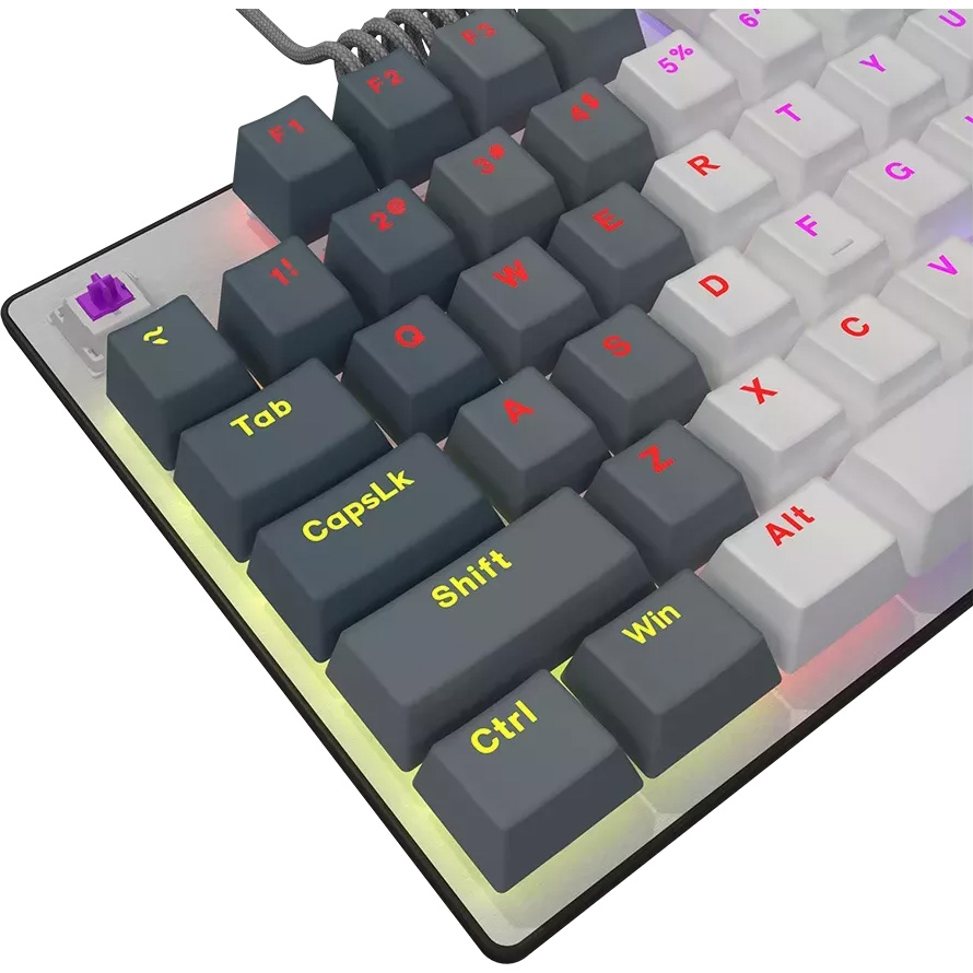 Клавіатура LORGAR Azar 514TKL Linear Dream Switch White (LRG-GK514TKL-WH-UA) Конструкція механічна