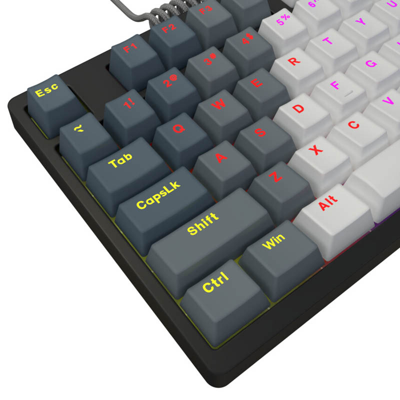 Клавиатура LORGAR Azar 514TKL Linear Dream Switch White (LRG-GK514TKL-WH-UA) Фото 14 Клавиатура LORGAR Azar 514TKL Linear Dream Switch White (LRG-GK514TKL-WH-UA)