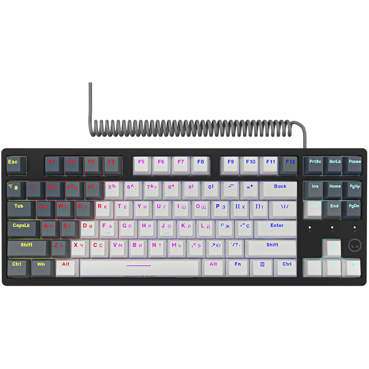 Клавіатура LORGAR Azar 514TKL Linear Dream Switch White (LRG-GK514TKL-WH-UA)