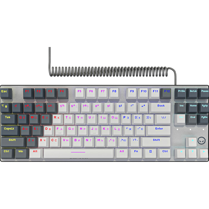 Клавіатура LORGAR Azar 514TKL Linear Dream Switch White (LRG-GK514TKL-WH-UA) Клас ігрова