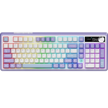 Клавиатура AJAZZ AK980 Clear Sky Switch Purple (AK980-CS-PWB)