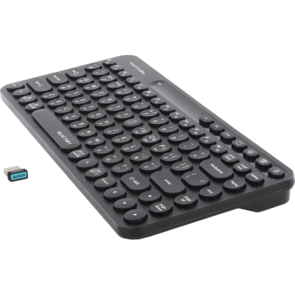 Клавиатура A4TECH FBK36C AS Black Конструкция мембранная