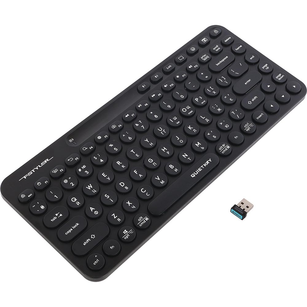 Клавиатура A4TECH FBK36C AS Black Класс стандартная