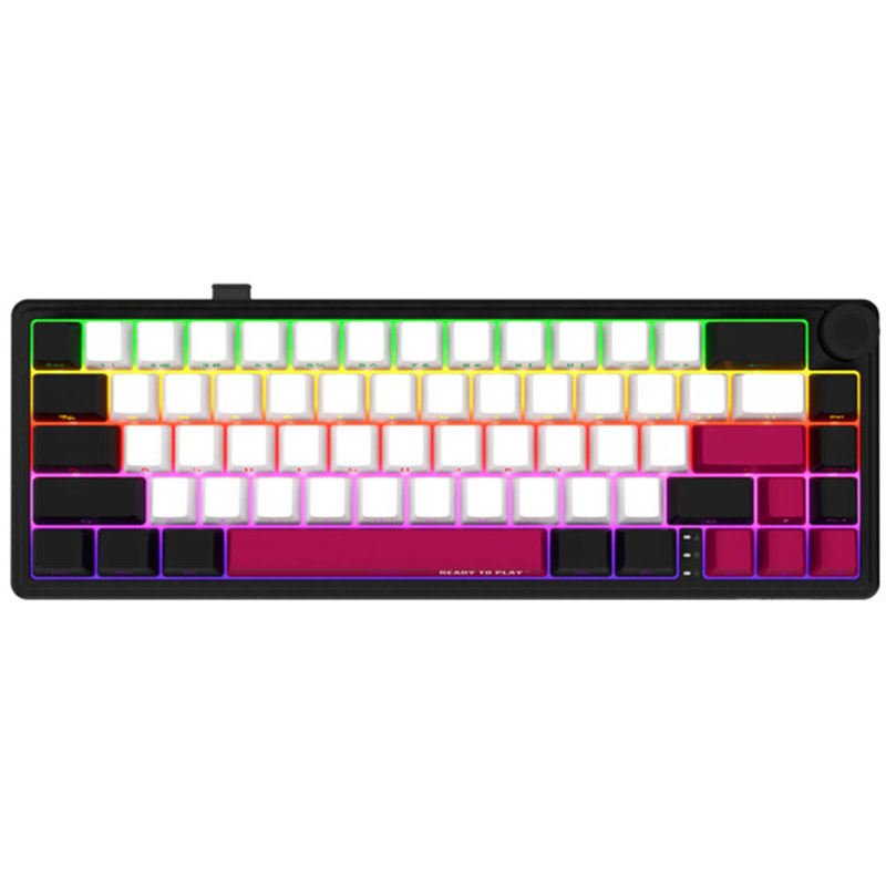 Клавиатура LORGAR KBP70MW Pro Wireless Mechanical EN/UA Black-Red (LRG-KBP70MW-BK-US) Клавиатура LORGAR KBP70MW Pro Wireless Mechanical EN/UA Black-Red (LRG-KBP70MW-BK-US)