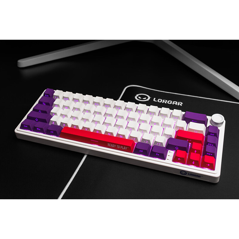 Фото 26 Клавиатура LORGAR KBP70MW Pro Wireless Mechanical EN/UA White (LRG-KBP70MW-WH-US)