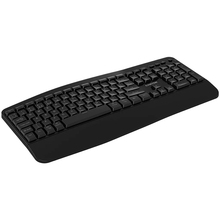 Клавиатура CANYON HKB-W6 Ergonomic Dual Mode Wireless EN/UA Black (CNS-HKBW6)