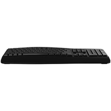 Клавиатура CANYON HKB-W6 Ergonomic Dual Mode Wireless EN/UA Black (CNS-HKBW6)
