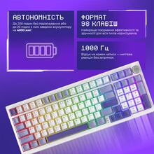 Клавіатура PROOVE Gaming Slicker Ukraine Layout Black (WKSL00022401)