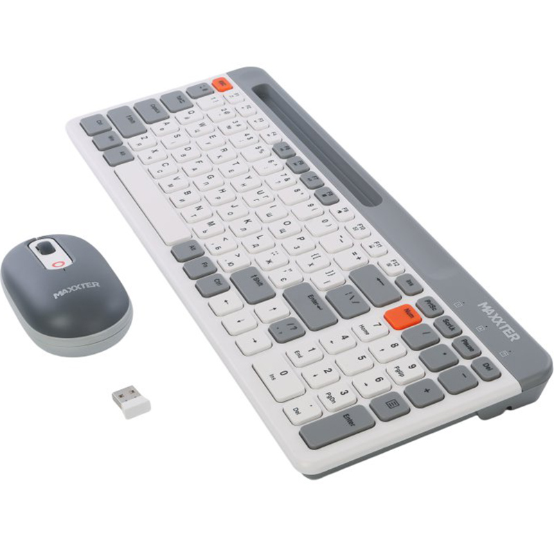 Комплект MAXXTER Wireless White/Grey (KMS-WCM-03G-UA) Класс стандартная
