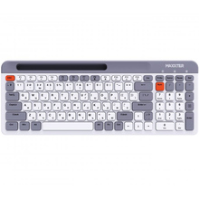 Клавіатура MAXXTER Wireless White/Grey (KBW-02G-UA)