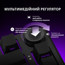 Клавіатура LORGAR KBP7075W Wireless Gaming Mechanical Pro Black-Red (LRG-KBP7075W-BK-US)