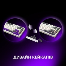 Клавіатура LORGAR KBP7075W Wireless Gaming Mechanical Pro Black-Red (LRG-KBP7075W-BK-US)
