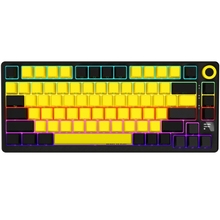 Клавиатура LORGAR KBP7075W Wireless Gaming Mechanical Pro Black-Yellow (LRG-KBP7075W-YL-US)