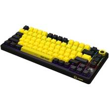 Клавіатура LORGAR KBP7075W Wireless Gaming Mechanical Pro Black-Yellow (LRG-KBP7075W-YL-US)
