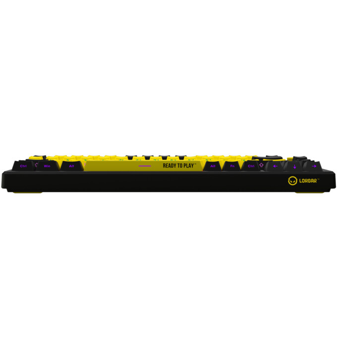 В Україні Клавіатура LORGAR KBP7075W Wireless Gaming Mechanical Pro Black-Yellow (LRG-KBP7075W-YL-US)