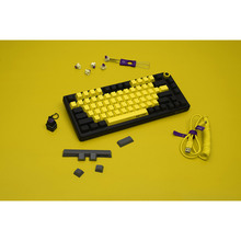Клавиатура LORGAR KBP7075W Wireless Gaming Mechanical Pro Black-Yellow (LRG-KBP7075W-YL-US)