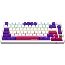 Клавіатура LORGAR KBP7075W Wireless Gaming Mechanical Pro White (LRG-KBP7075W-WH-US)