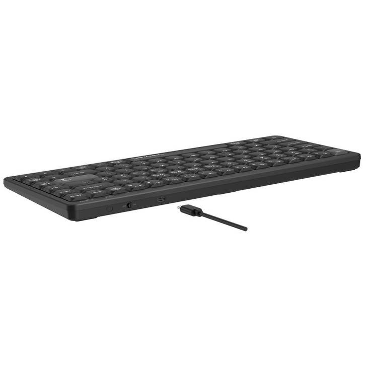 Клавіатура A4TECH FBX53C Black Конструкція ножична