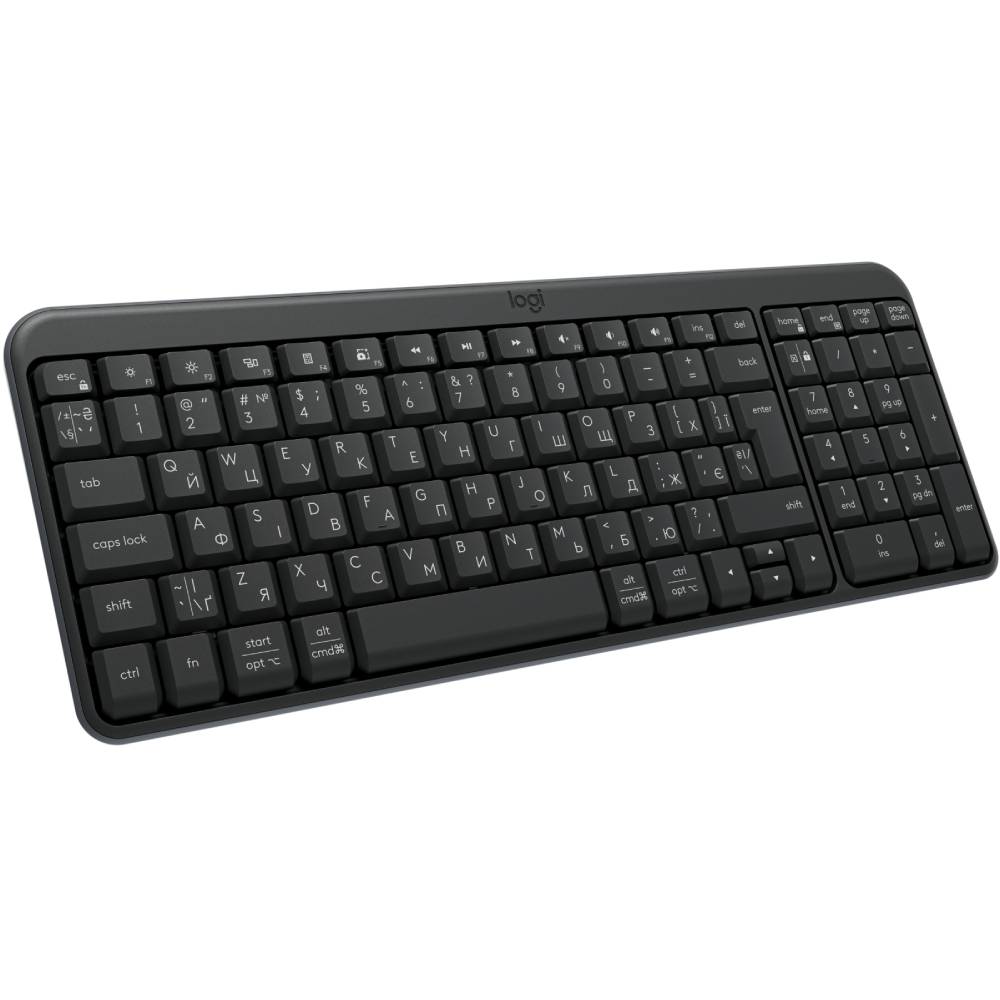 Клавиатура LOGITECH K250 Wireless GRAPHITE UKR (920-013822) Клавиатура LOGITECH K250 Wireless GRAPHITE UKR (920-013822)
