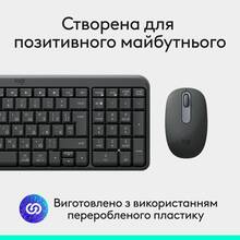 Комплект LOGITECH MK250 Wireless Combo GRAPHITE UKR (920-013823)