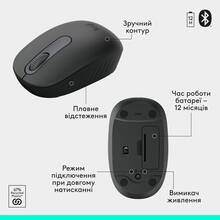 Комплект LOGITECH MK250 Wireless Combo GRAPHITE UKR (920-013823)