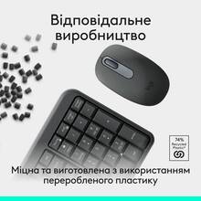 Комплект LOGITECH MK250 Wireless Combo GRAPHITE UKR (920-013823)