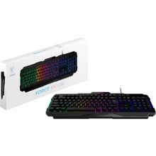 Клавіатура MSI FORGE GK100 ColorLED Black (S11-04UA221-HH9)