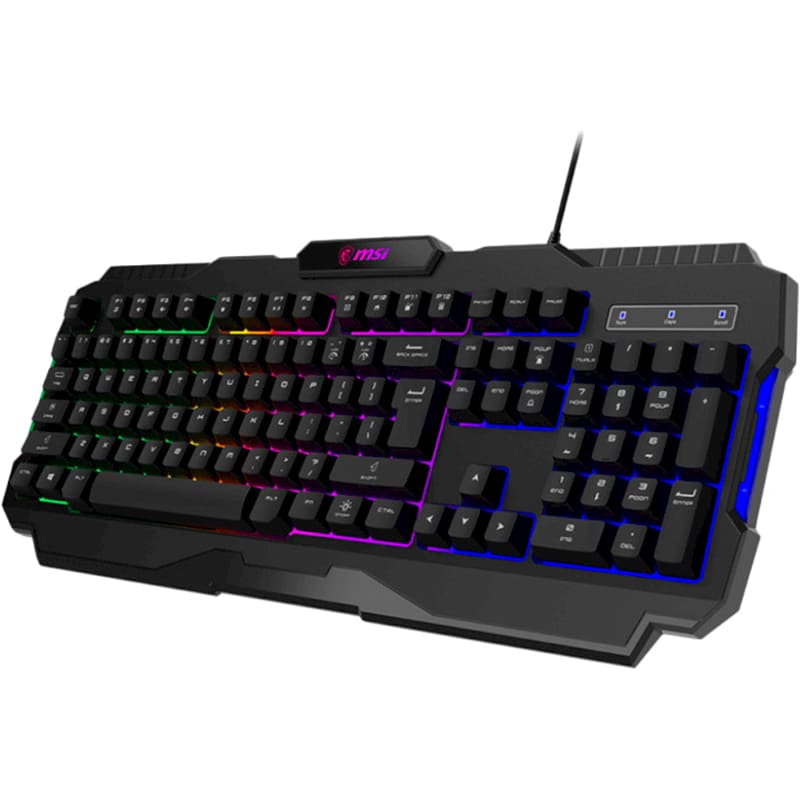 Клавіатура MSI FORGE GK100 ColorLED Black (S11-04UA221-HH9) Комплектація клавіатура