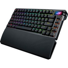 Клавіатура ASUS ROG Azoth Extreme NX Snow RGB Black (90MP03MA-BKUA01)
